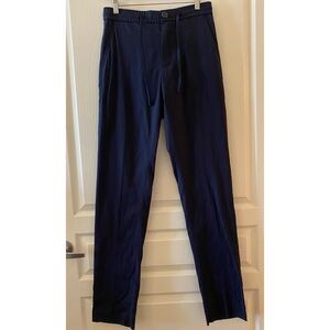 LESCIELS100 Women’s Long Slim Pants in Dark Blue - S